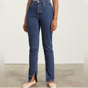 NWT Everlane Cheeky Split Hem Jean